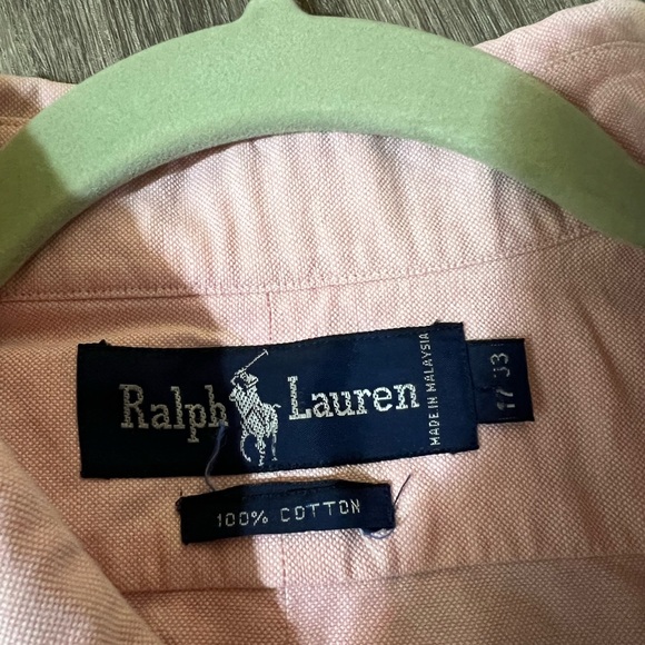 Ralph Lauren Soft Pink Cotton Top - Picture 2 of 4